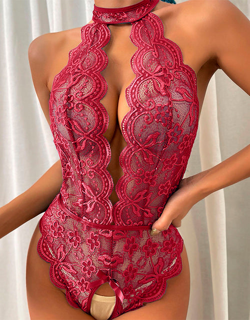 Load image into Gallery viewer, Teddy Erotic Lace Lingerie